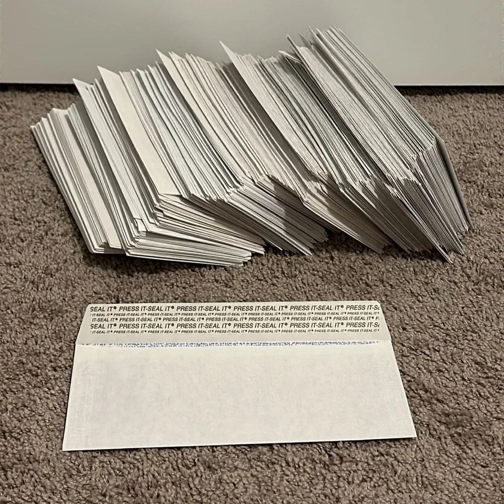 Press & Seal Security Business envelopes